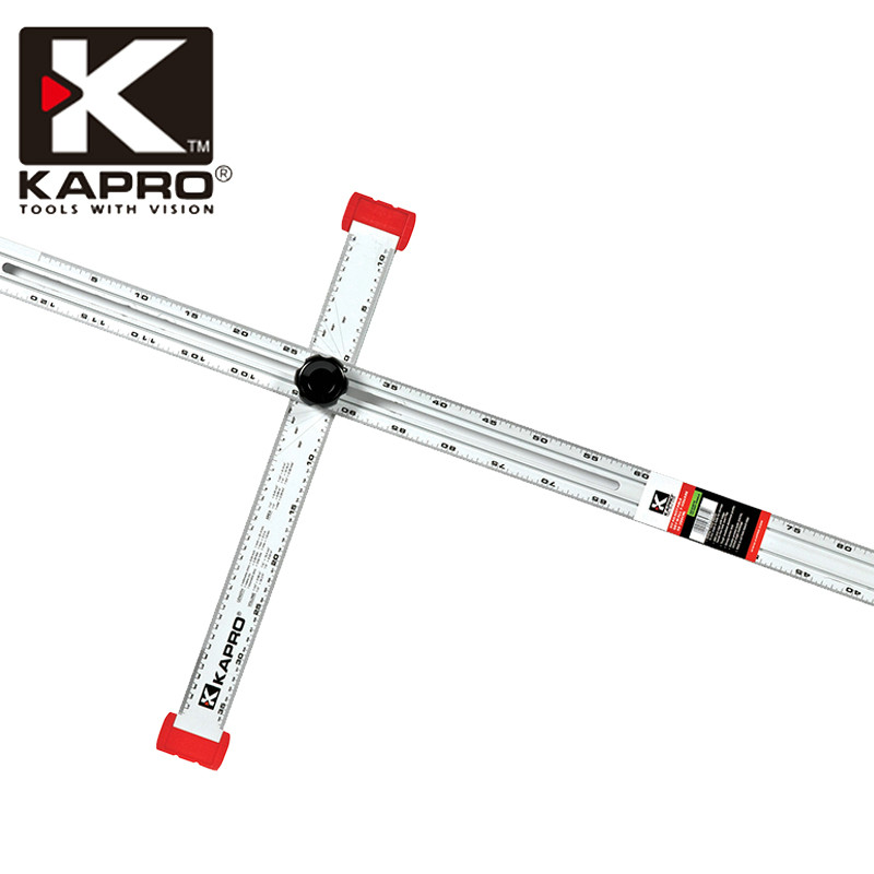 开普路可折叠丁字型多功能直角尺