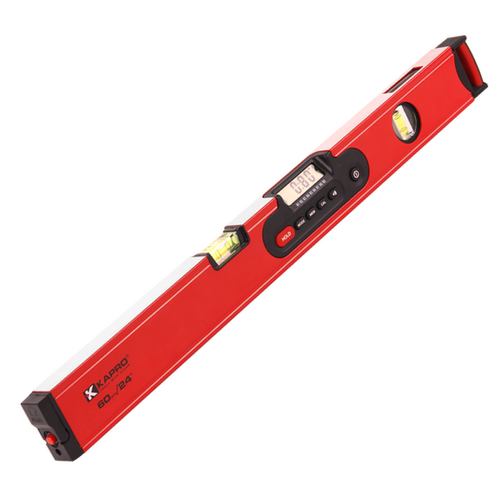 开普路KAPRO数显水平尺985DL高精度0.5mm/m水泡水平仪磁性带激光