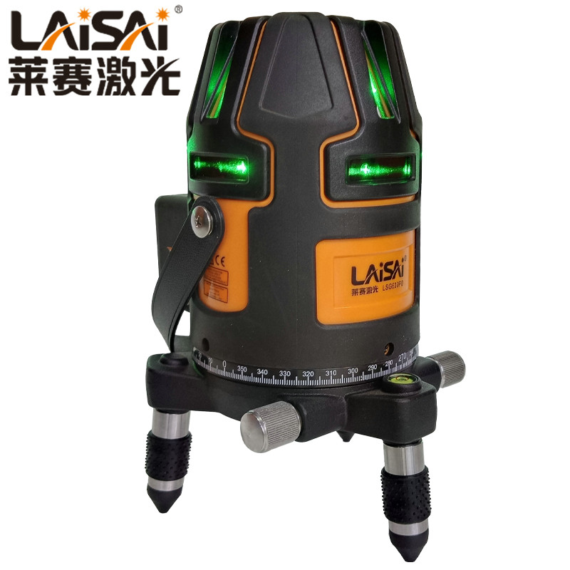LAISAI莱赛激光LSG630PD绿光8线水平仪630电子调平9强光点平水仪