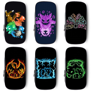 皮卡丘笔袋口袋妖怪宠物小精灵神奇宝贝铅笔袋精灵宝可梦GO文具盒