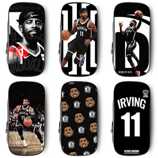 NBA篮网欧文德鲁大叔笔袋大容量动漫小学生男孩儿童文具铅笔盒男