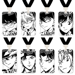 名侦探柯南灰原哀新一小兰校园校牌学生饭卡公交卡门禁卡证件卡套