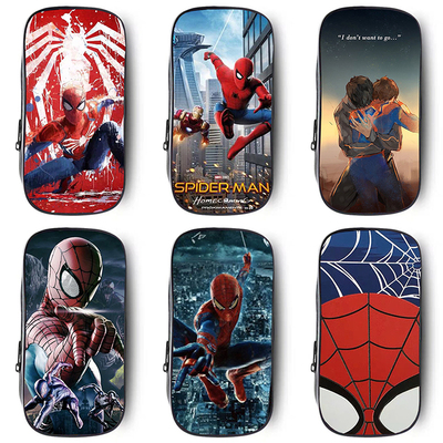 蜘蛛侠笔袋大容量儿童铅笔盒布！