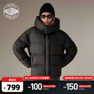 PALLADIUM帕拉丁上装时尚立体刺绣徽章女款羽绒服1912939