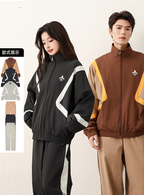 PALLADIUM帕拉丁男女款加绒梭织套装