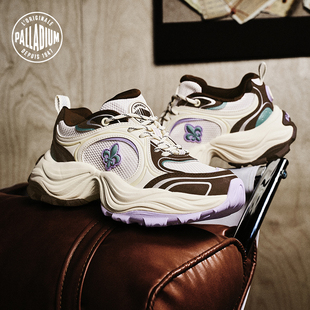 PALLADIUM帕拉丁休闲鞋撞色复古女款厚底老爹鞋99737