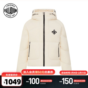 PALLADIUM帕拉丁上装时尚宽松简约连帽女款羽绒服1911932