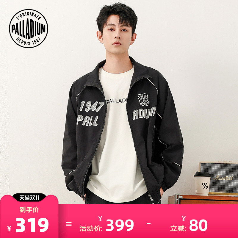 正面1947 PALL ADIUM字样和独特图案印花