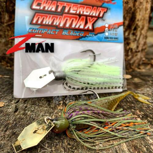 美国进口Zman MINIMAX Chatterbait路亚假饵胶群 小型挡水板Jig
