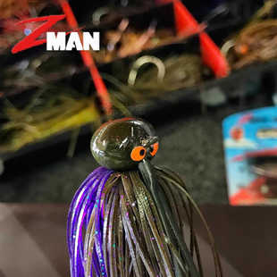 美国原装进口ZMAN Football Jig胶群铅坠CROSSEYEZ JIG鱼饵钓鱼