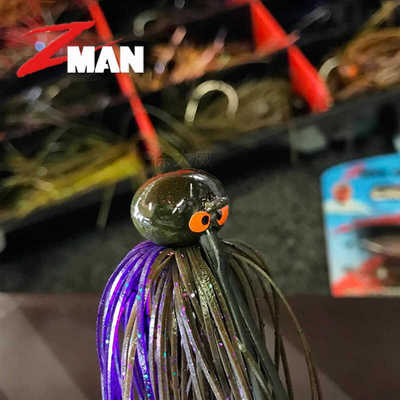 美国原装进口ZMAN Football Jig胶群铅坠CROSSEYEZ JIG鱼饵钓鱼