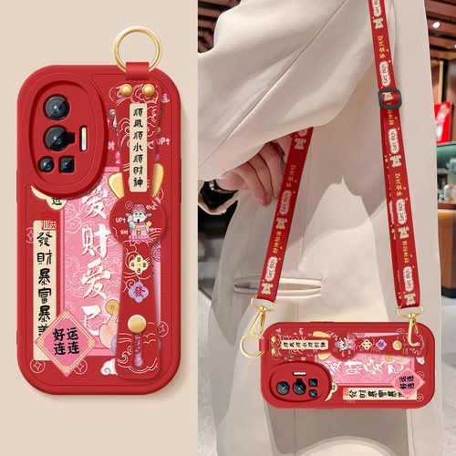 小羊皮细腻手感★天使眼镜头保护★大气高端