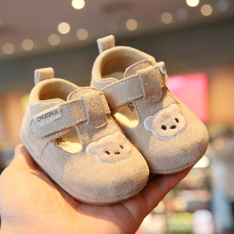 春秋季婴幼儿学步鞋0-2岁男女宝宝防滑软底透气休闲软底单鞋9