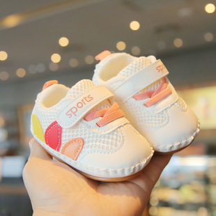 12个月休闲鞋 春秋季 1岁男女宝宝软底防滑保暖6 婴儿学步鞋