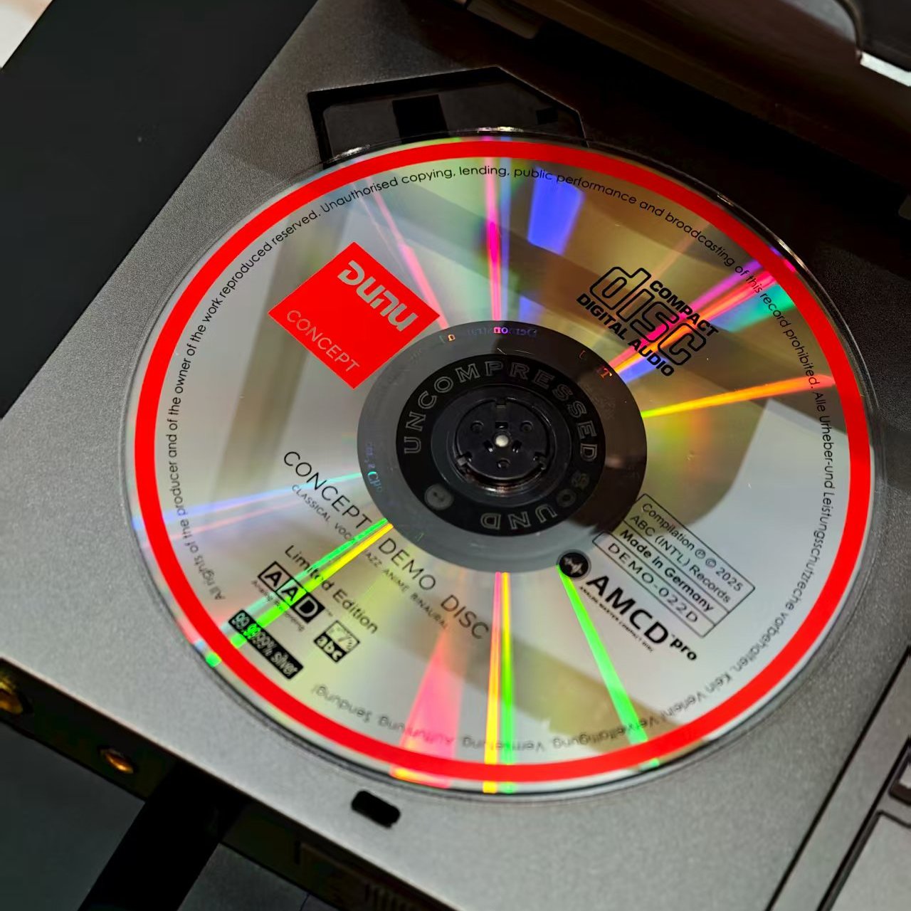 DUNU达音科CD碟片德国压制正版版权