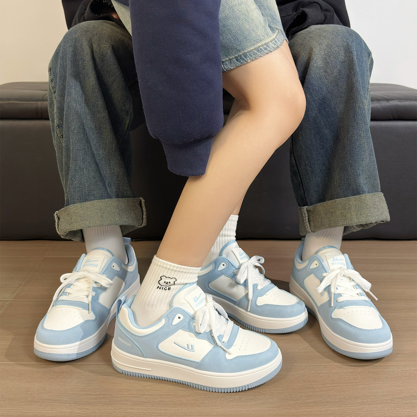 回力鞋子女生情侣款板鞋女款2025新款复古增高学生百搭厚底小白鞋