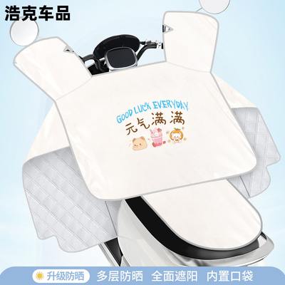 适用雅迪摩登光芒70追光70L G30MAX G30lite M6S-M夏季挡风被防晒