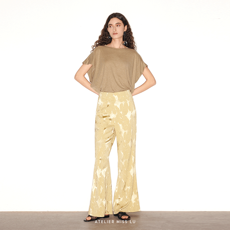 垂坠感宽松廓形落肩T恤短袖