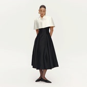 AtelierMissLu 云朵公主 2025秋冬水钻点缀光泽感斗篷短上衣