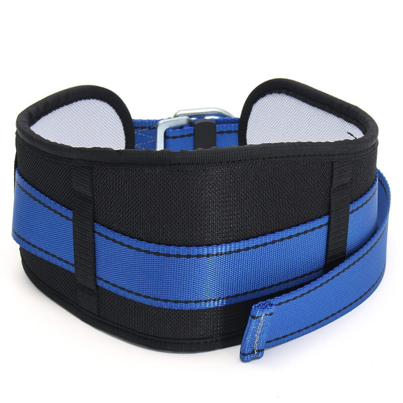 New D-Ring Gear Safety Waist Belt Rock Climbing Mountaineeri