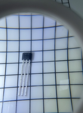 直插贴片AH41F TO-92S无极性磁控开关全极微功耗霍尔开关传感器IC