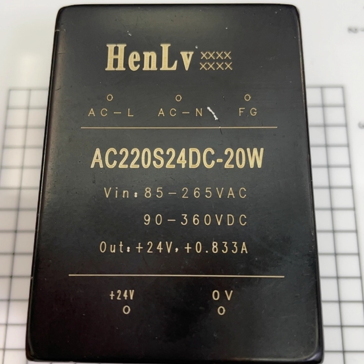 AC220S24DC-20WACDC隔离稳压电源