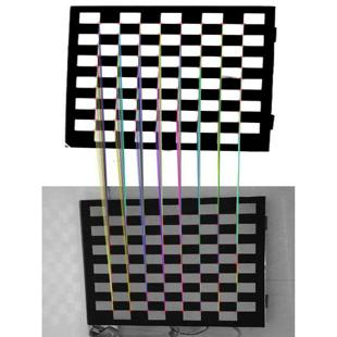 红外热像仪测试靶标 25mm 大棋盘格 几何畸变标定 多光谱 长波