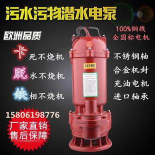 祥珂水泵污水泵高压大流量经久耐用欧洲质量精品祥珂泵业抽猪鸡粪