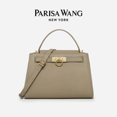 Parisa Wang包包女Madison麦迪逊大号手提包斜挎包轻奢通勤牛皮