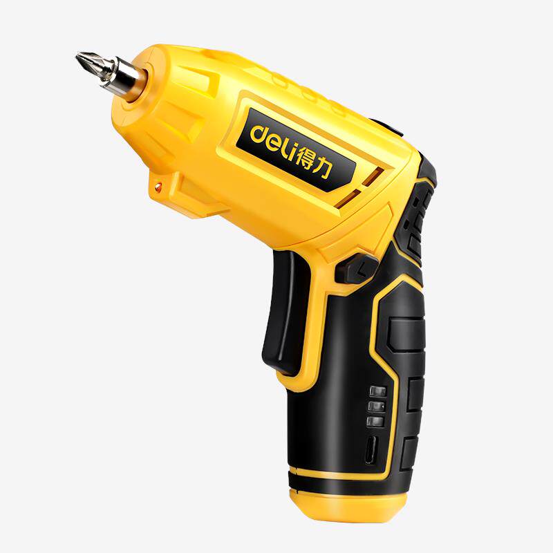 得力电动螺丝刀充电式家用小型电批电动钻迷你螺丝批工具套装BY