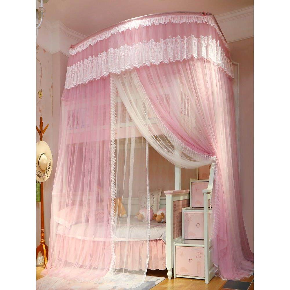 u型伸缩双人床蚊帐加密加厚支架上下柜梯1.2m1.5儿童双层高低床,床上用品,蚊帐,淘宝优惠券,粉丝福利购,淘宝优惠卷