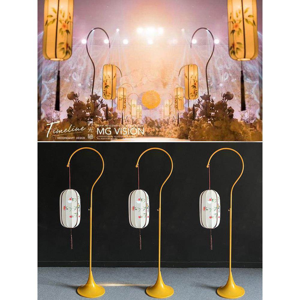 新中式婚礼布置中式弯钩灯笼路引宫灯架汉唐婚礼舞台场景布置道具,节庆用品/礼品,路引,淘宝优惠券,粉丝福利购,淘宝优惠卷