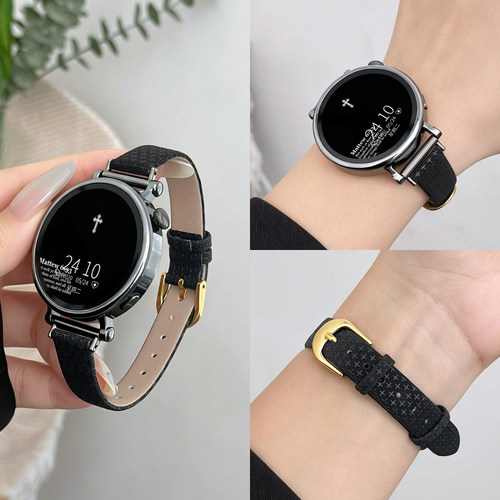 鑫景辉oppox3表带十字纹针扣皮质