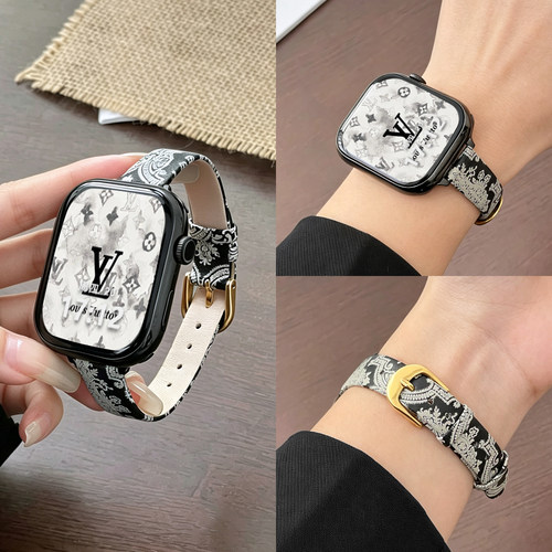 鑫景辉华为fit5表带压花针扣皮