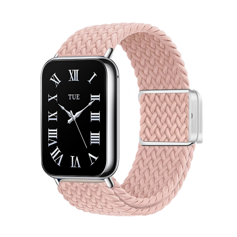 适用oppo手表watch3/se/pro表带编织磁吸回环运动智能OPPO watch2编织尼龙一体卡扣watch4Pro秋冬腕带配件