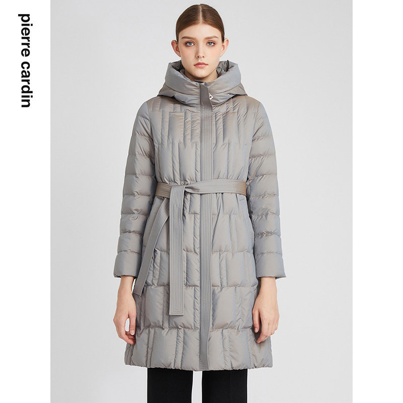 皮尔卡丹女装折扣店特卖清仓羽绒服专柜正品