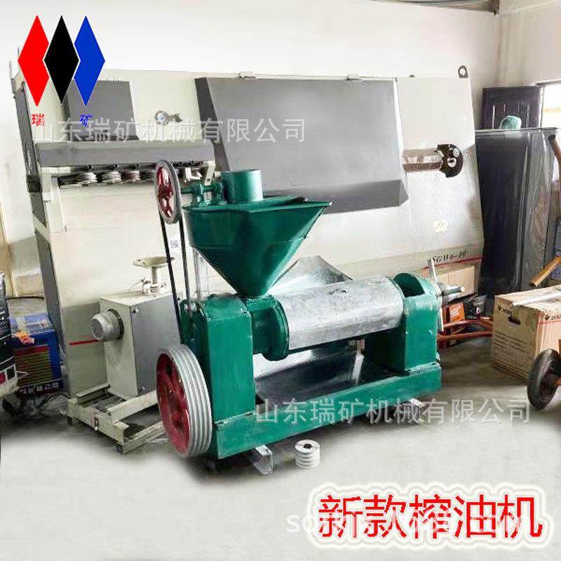 花生菜籽榨油机新型螺旋大豆有压榨机油坊榨芝麻油机电动家用