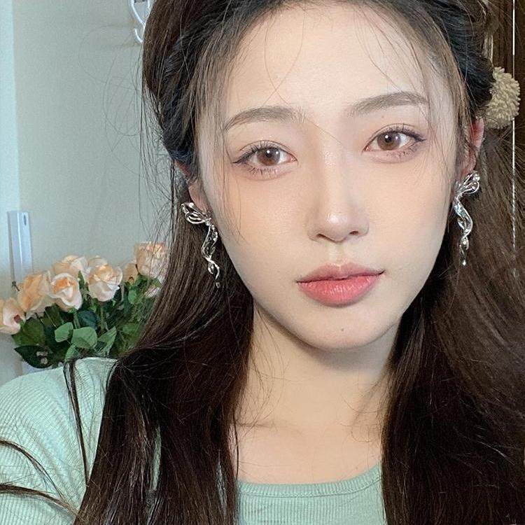 S925纯银超仙灵动蝴蝶结耳钉长款气质高级感小众轻奢百搭ins耳饰,饰品/流行首饰/时尚饰品新,耳环,淘宝优惠券,粉丝福利购,淘宝优惠卷