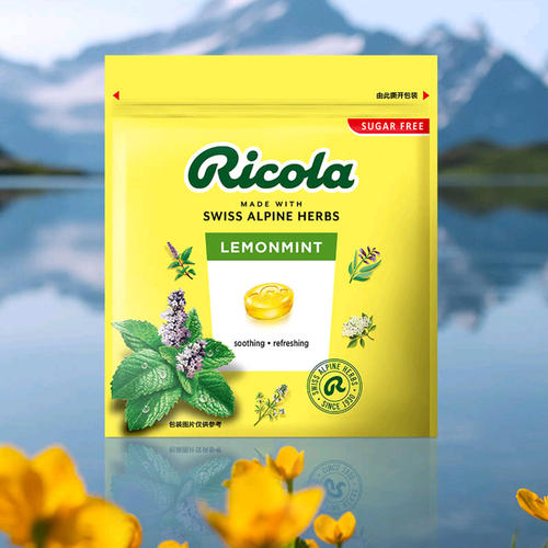 Ricola无糖柠檬薄荷糖