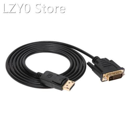 1.8m DisplayPort DP To DVI Cable Male to Male Displayport dv