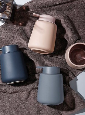 Ceramic Bathroom Accessories Set Ceramic Soap Dispenser Bot