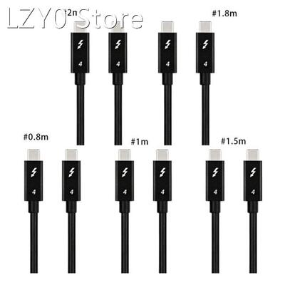 Wearproof Data Sync Line 40Gbps Thunderbolt 4 Type C Cable L