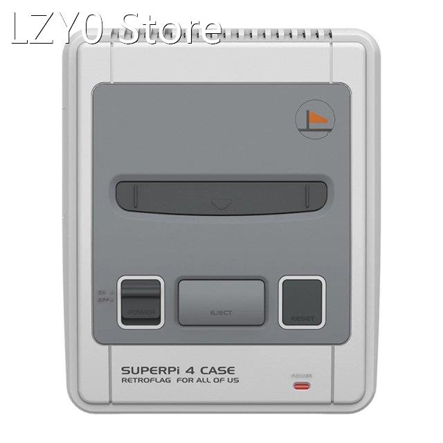 Retroflag Superpi 4 Case J Version with Reset Button for Ras
