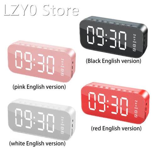Digital Bluetooth-Compatible 5.0S peaker Wireless Mirror Ala