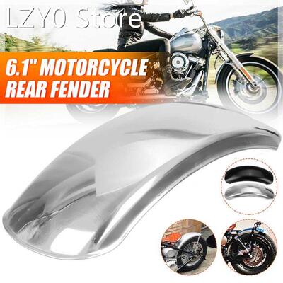 6.1 Motorcycle Rear Fender Stainless Steel Mudguard Wheel F