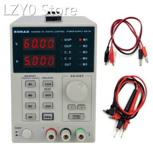 KORAD KA6005D -Precision Variable Adjustable 60V, 5A DC Line