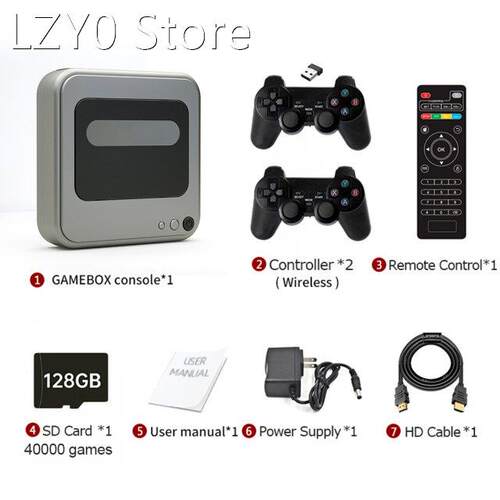 Retro Game Consoles Video Game Console With Wireless Control