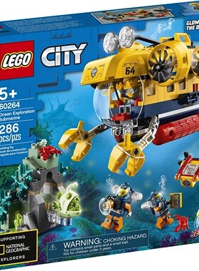 LEGO City Ocean Exploration Submarine 60264 with Toy Submar