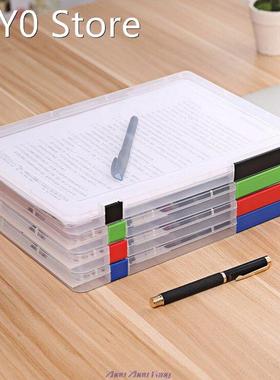Transparent Storage Box Clear Plastic Document Paper Filling