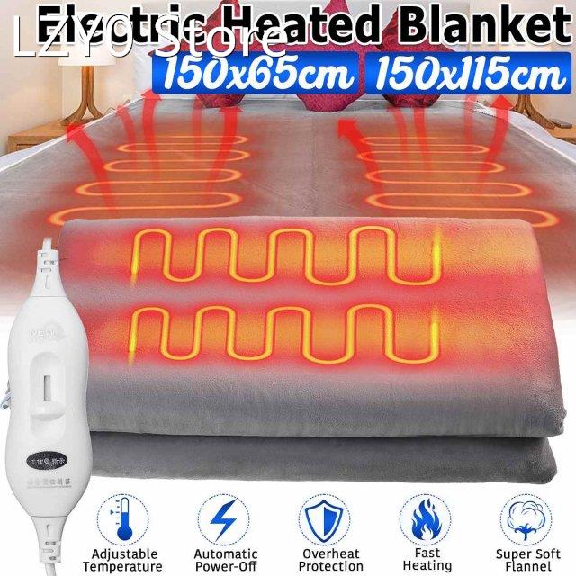 White Electric Blanket Double 220V Electric Heating Blanket